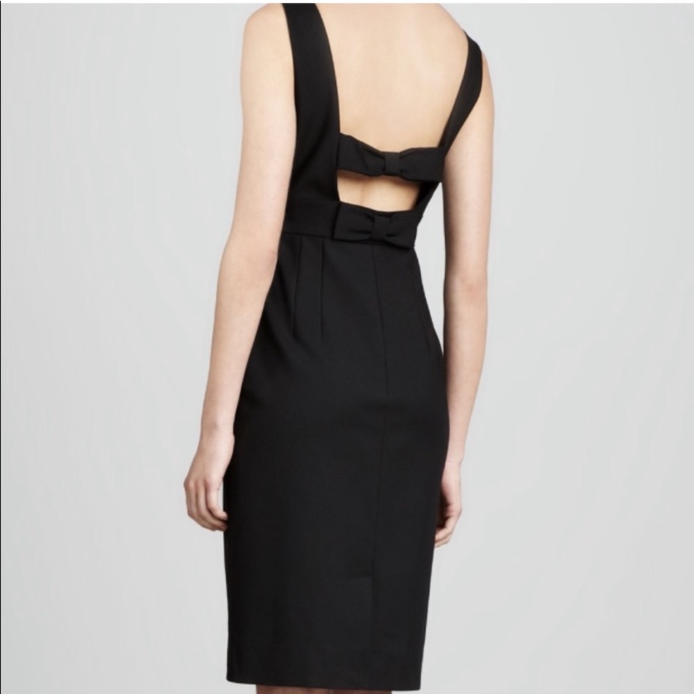 Kate Spade New York Joyann Sleeveless Bow-Back Dress Black